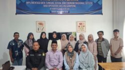 Bersama Dinsos Aceh Besar, Kecamatan Krueng Barona Jaya Gelar Bimtek DTSEN bagi Operator SIKS-NG