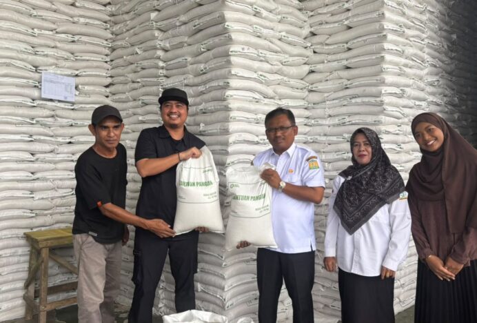 Bulog Akan Salurkan 1.801,81 Ton Beras Bantuan Pangan untuk Masyarakat Aceh Besar