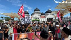 Peringatan Hari Damai Aceh di Masjid Raya Baiturrahman Berakhir Ricuh