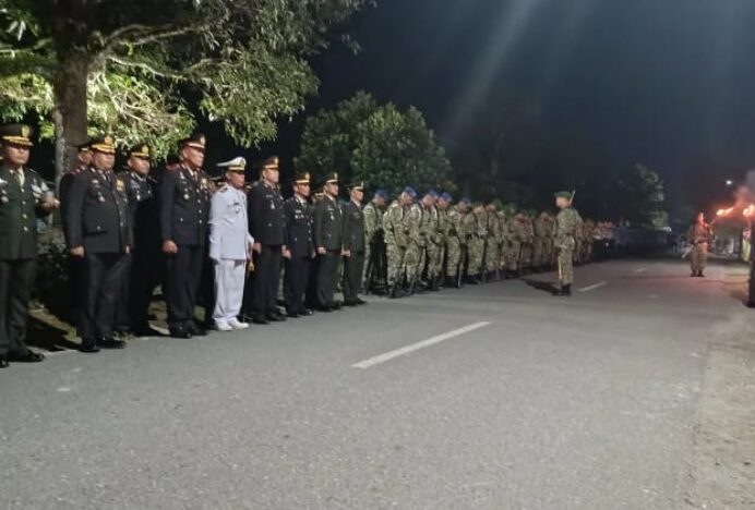Forkopimda Aceh Barat Gelar Renungan Suci di Taman Makam Pahlawan