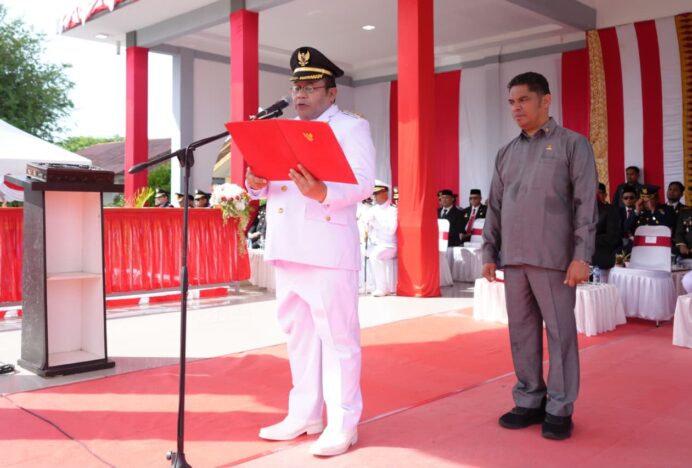 Upacara HUT ke-81 RI di Sabang Khidmat, Wali Kota: Semangat Kemerdekaan Jadi Penguat Pembangunan Daerah
