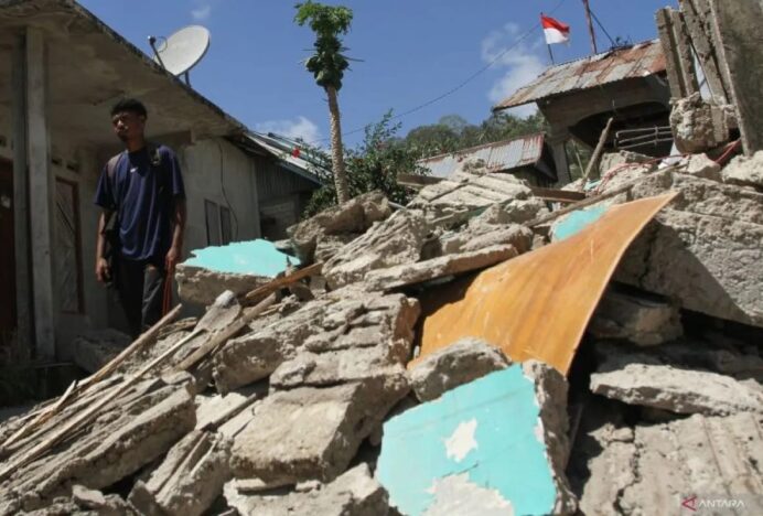 Gempa Magnitudo 5,7 Kembali Guncang NTT pada Rabu Malam