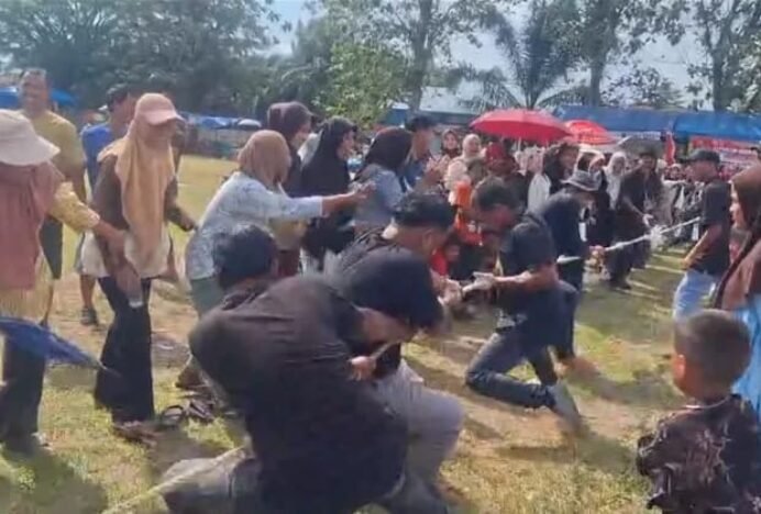 Pererat Silaturahmi, Warga Kampong Lae Motong Sukses Gelar Semarak Lomba HUT RI 81