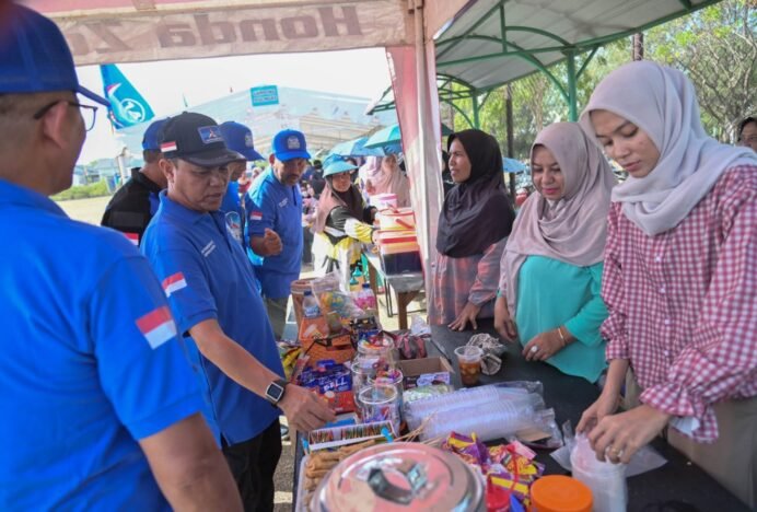 HUT ke-25, Demokrat Kota Banda Aceh Libatkan 15 UMKM dalam Lomba Rakyat