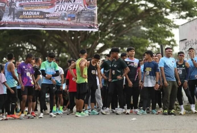 Ratusan Warga Semarakkan Jalan Santai dan Marathon 5K Dewantara