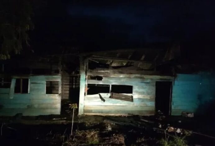 Kebakaran Hanguskan Rumah Warga di Kampung Gemboyah Linge