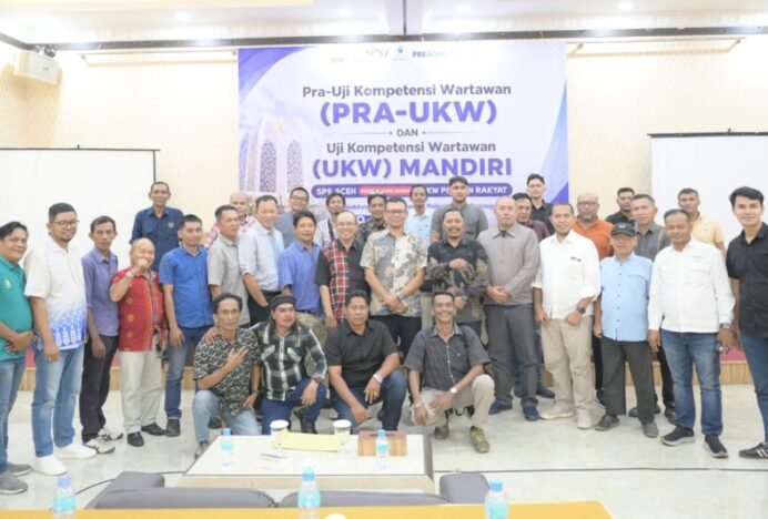 83 Persen Peserta UKW SPS Aceh dan Pikiran Rakyat Dinyatakan Kompeten