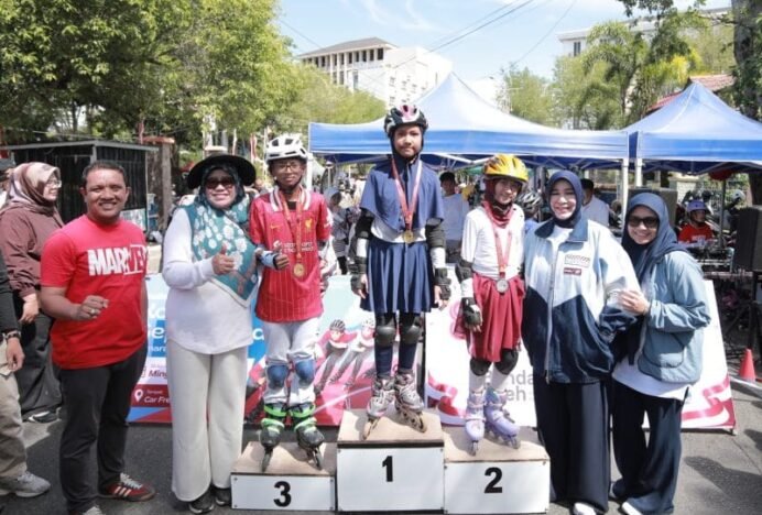Walikota Banda Aceh Tanamkan Nilai Keseimbangan dan Kerja Keras kepada Skater Muda