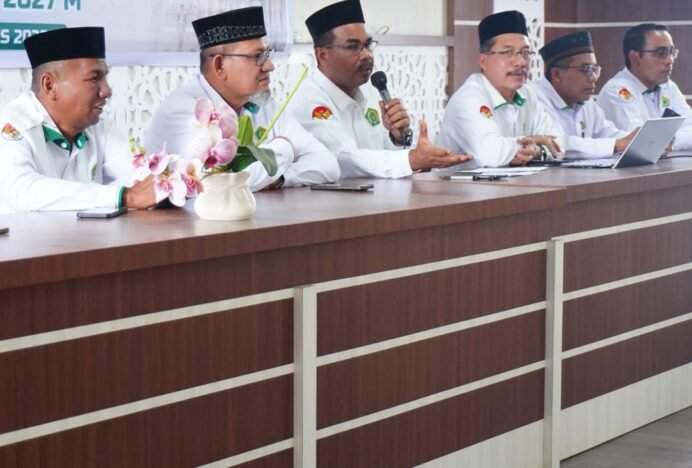 Perkuat Manajerial dan Integritas, Kemenag Aceh Utara Gelar Pembinaan serta Penandatanganan Berita Acara bagi 25 Kepala Madrasah Baru Dirotasi dan Dilantik