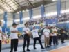 Buka Pra PORA Bolavoli, Bupati Muharram Pesan ke Atlet, Raih Prestasi, Jangan Tinggalkan Shalat