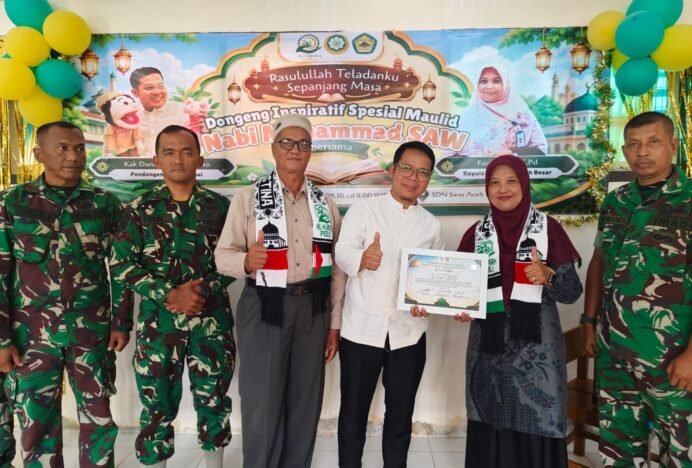 Kegiatan Maulid Nabi Muhammad SAW di SD Negeri Siem