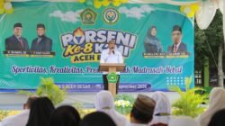 Yahwa Buka PORSENI se Aceh Besar, Diikuti 516 Peserta