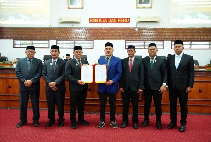 Bupati dan DPRK Aceh Besar Sepakati Perubahan KUA -PPAS APBK-P 2026