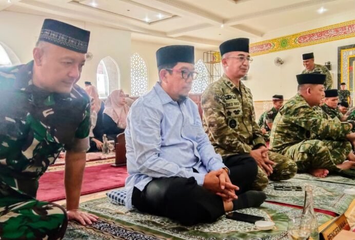 Peringati Maulid Nabi di Makodam IM, Abrar Zym: Ajak Prajurit Teladani Akhlak dan Kepemimpinan Rasulullah