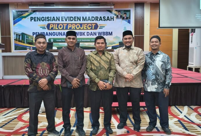 KTU MAN Aceh Singkil hadiri Kegiatan Pengisian Eviden Pilot Project Pembangunan ZI WBK dan WBBM di Banda Aceh