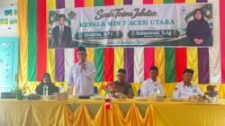Kasi PD Pontren Kankemenag Aceh Utara Hadiri Sertijab Kepala MIN 7 Aceh Utara