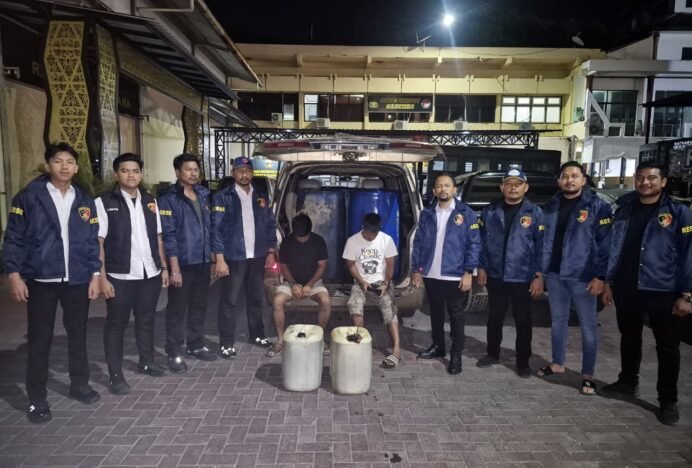 Polisi Amankan Mobil Angkut 600 Liter BBM Subsidi Jenis Bio Solar di Banda Aceh