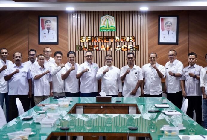 Plt. Sekda Aceh Terima Audiensi Forum Pimred Multimedia Indonesia-Aceh