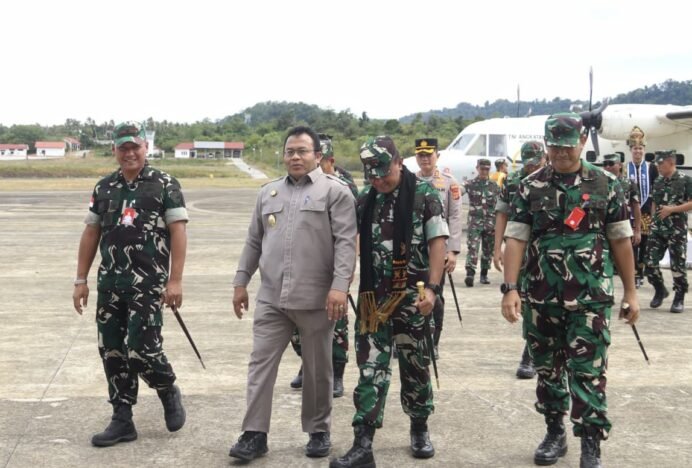 Wali Kota Sabang Sambut Kunjungan Kerja Pangkosek I
