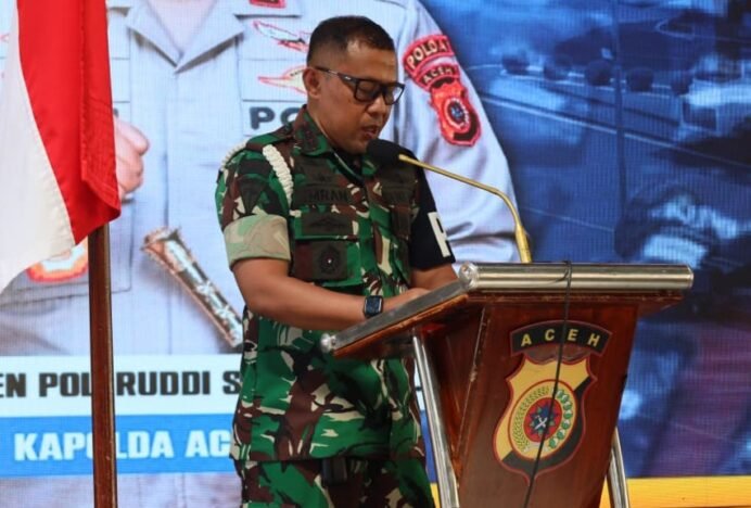 Pangdam IM Apresiasi dan Dukung Polda Aceh dalam Memberantas Narkotika