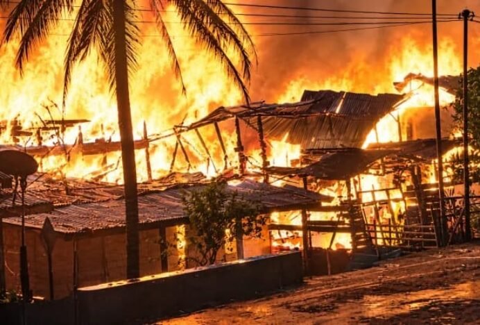 20 Rumah Terbakar di Ulun Tanoh Gayo Lues