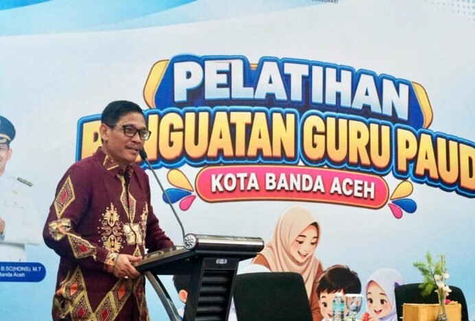 Disdikbud Banda Aceh Perkuat Kompetensi Guru PAUD