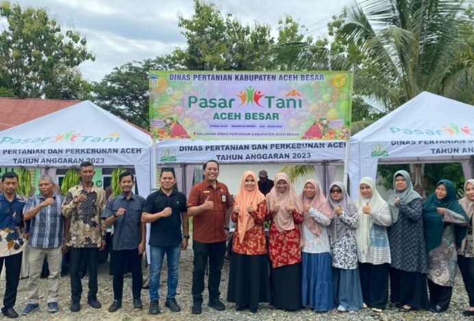 Distan Aceh Besar Hidupkan Kembali Pasar Tani