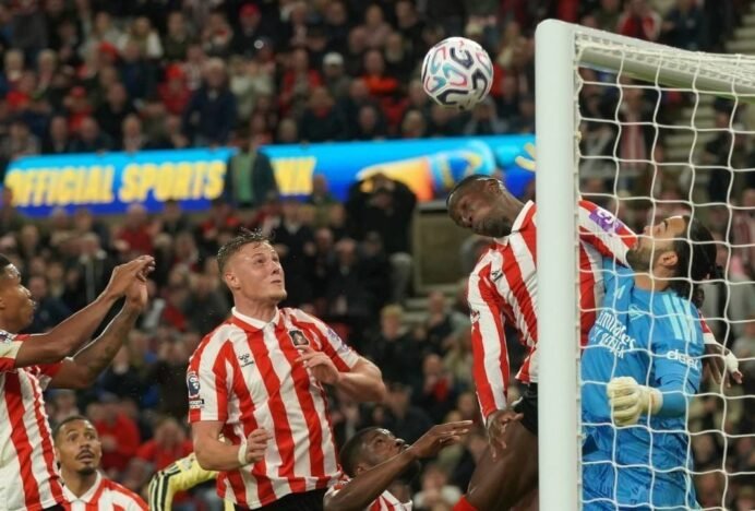 Man of the Match Sunderland vs Arsenal: David Raya