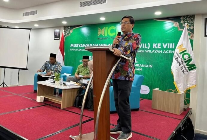 Rektor UIN Prof Mujiburrahman Terpilih Jadi Ketua ICMI Aceh