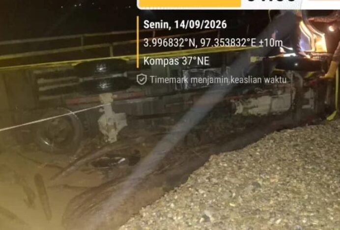 Banjir Masih Ganggu Akses Desa Badak, Longsor Blangkejeren-Kutacane Teratasi