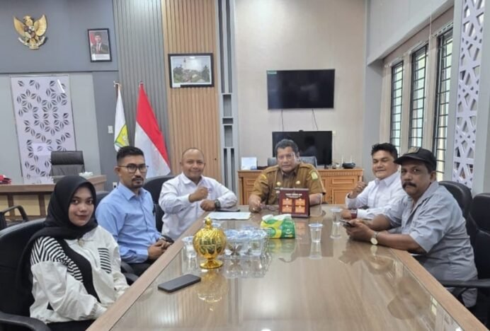 Sekda BJ Apresiasi Kehadiran SMSI Aceh Besar