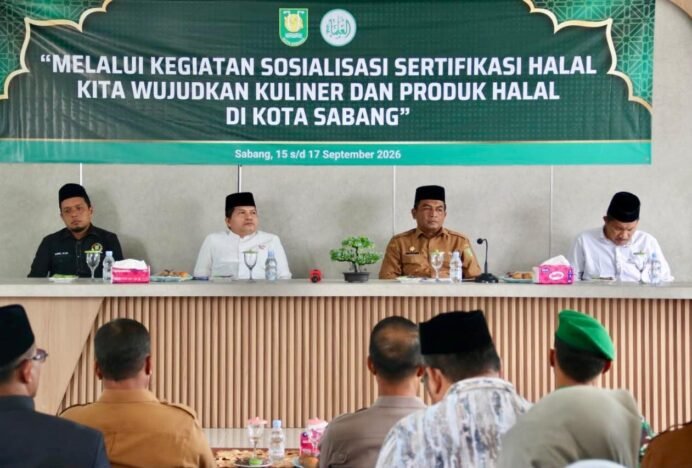 Sekda Sabang: Sertifikasi Halal Jadi Nilai Tambah Produk Lokal