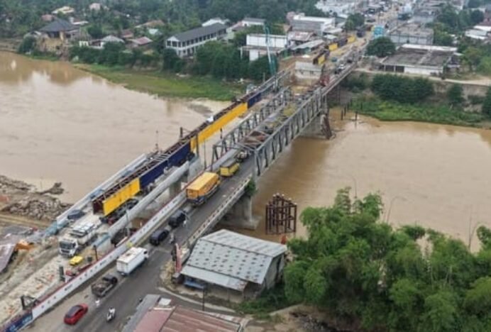Progres Pekerjaan Jembatan Kuta Blang 99,14%, Target Fungsional 20 September