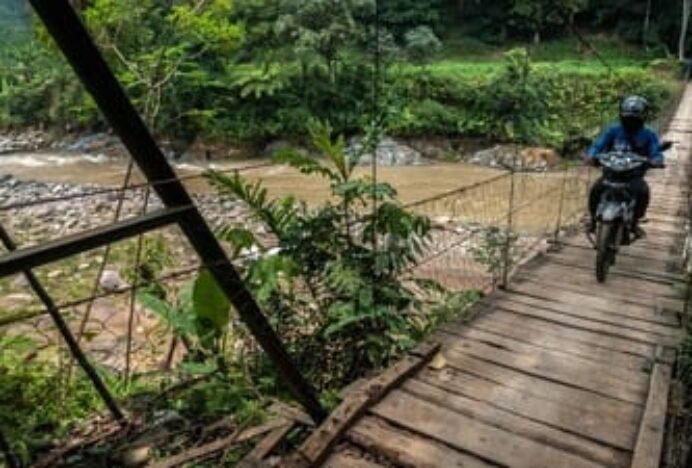 2 Jembatan Vital di Gayo Lues Aceh Putus Diterjang Banjir dan Longsor