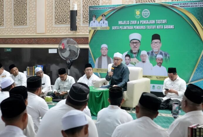 Abu Mudi Isi Pengajian TASTAFI di Sabang