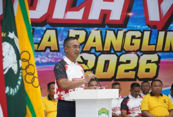Pangdam IM Buka Open Tournament Bola Voli dalam Rangka HUT Ke-81 TNI