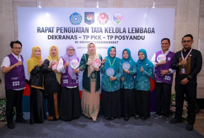Rita Mayasari Hadiri Rapat Penguatan Tata Kelola Dekranas, PKK dan Posyandu di Jakarta