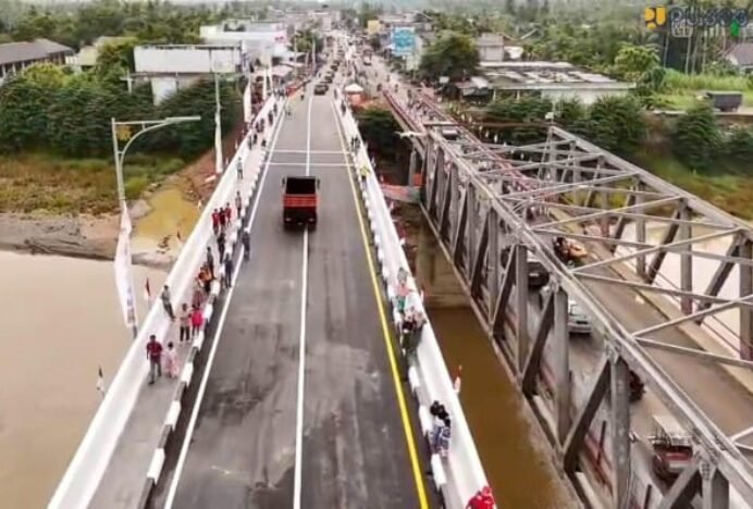 Jembatan Duplikasi Krueng Tingkeum di Aceh Beroperasi Penuh, Pulihkan Jalur Logistik Lintas Timur Sumatra