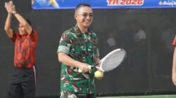 Pangdam IM Buka Open Tournament Tenis Lapangan Piala Panglima TNI