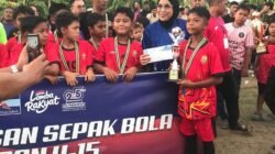 SSB Putra IMKA Juara Sepak Bola U-12 HUT ke-25 Partai Demokrat di Lieue Darussalam