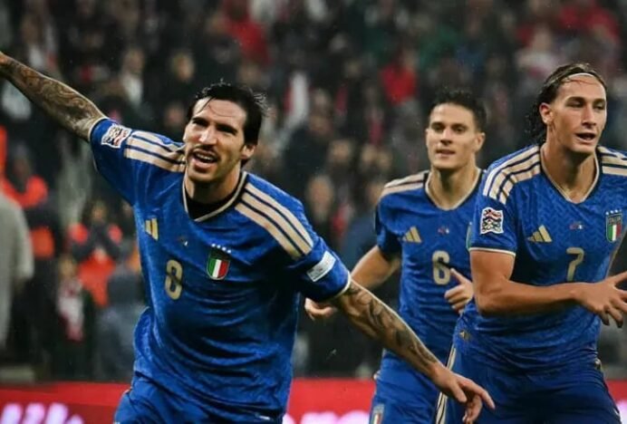 Hasil UEFA Nations League: Italia Mengamuk di Turki, Prancis Curi 3 Poin di Belgia