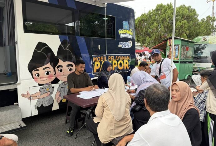 Layanan Pasporia Kembali Hadir di CFD Banda Aceh