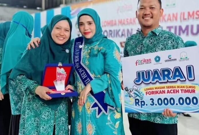 Julok Juara Lomba Masak Serba Ikan se-Aceh Timur