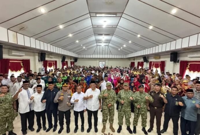Bireuen Bersatu, Forkopimda dan Warga Deklarasikan Indonesia Damai 2026