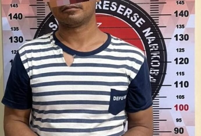 Saku Celana Berisi 37 Paket Sabu, Polisi Amankan Pria di Leuser