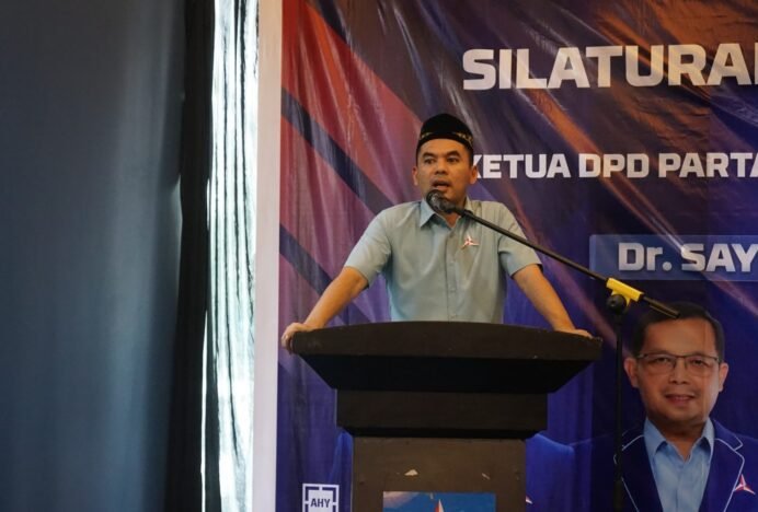 Sayuti: Demokrat Aceh Harus Memberi Ruang Kepada Generasi Muda dan Jaringan Pasantren