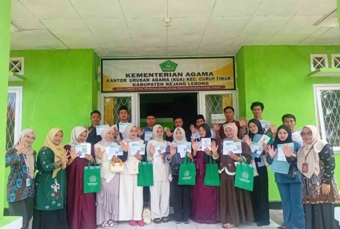 Siapkan Rumah Tangga Harmonis, KUA Curup Timur Bekali 9 Pasang Catin melalui Bimwin