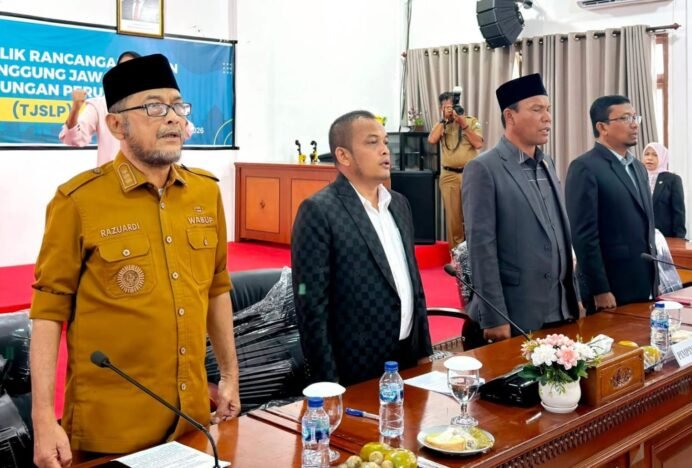 Ketua DPRK: Raqanun Kabupaten Bireuen tentang TJSLP Penting