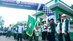 Wakili Bupati, Farhan Lepas Jalan Santai Milad ke-17 Ma’had Daarut Tahfizh Al Ikhlas