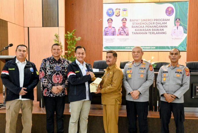 Pemkab Aceh Besar dan BNN RI Siap Tangani Kawasan Rawan Tanaman Terlarang Jadi Lahan Produktif